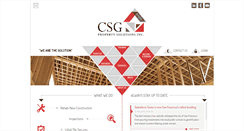 Desktop Screenshot of csgpropertysolutions.com